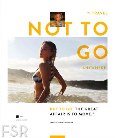 Britt Maren in a bikini