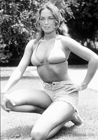 Catherine Bach in a bikini