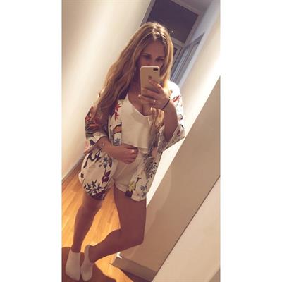 Charlotte taking a selfie