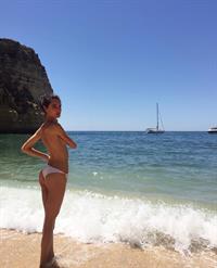 Blanca Padilla in a bikini - ass