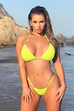 Amy Lee Summers in a bikini