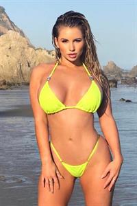 Amy Lee Summers in a bikini