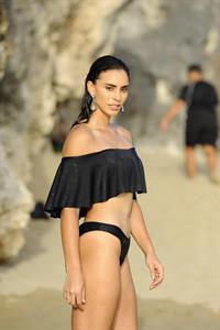 Aletxa Mueses in a bikini