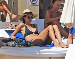 Alessandra Ambrosio in a bikini