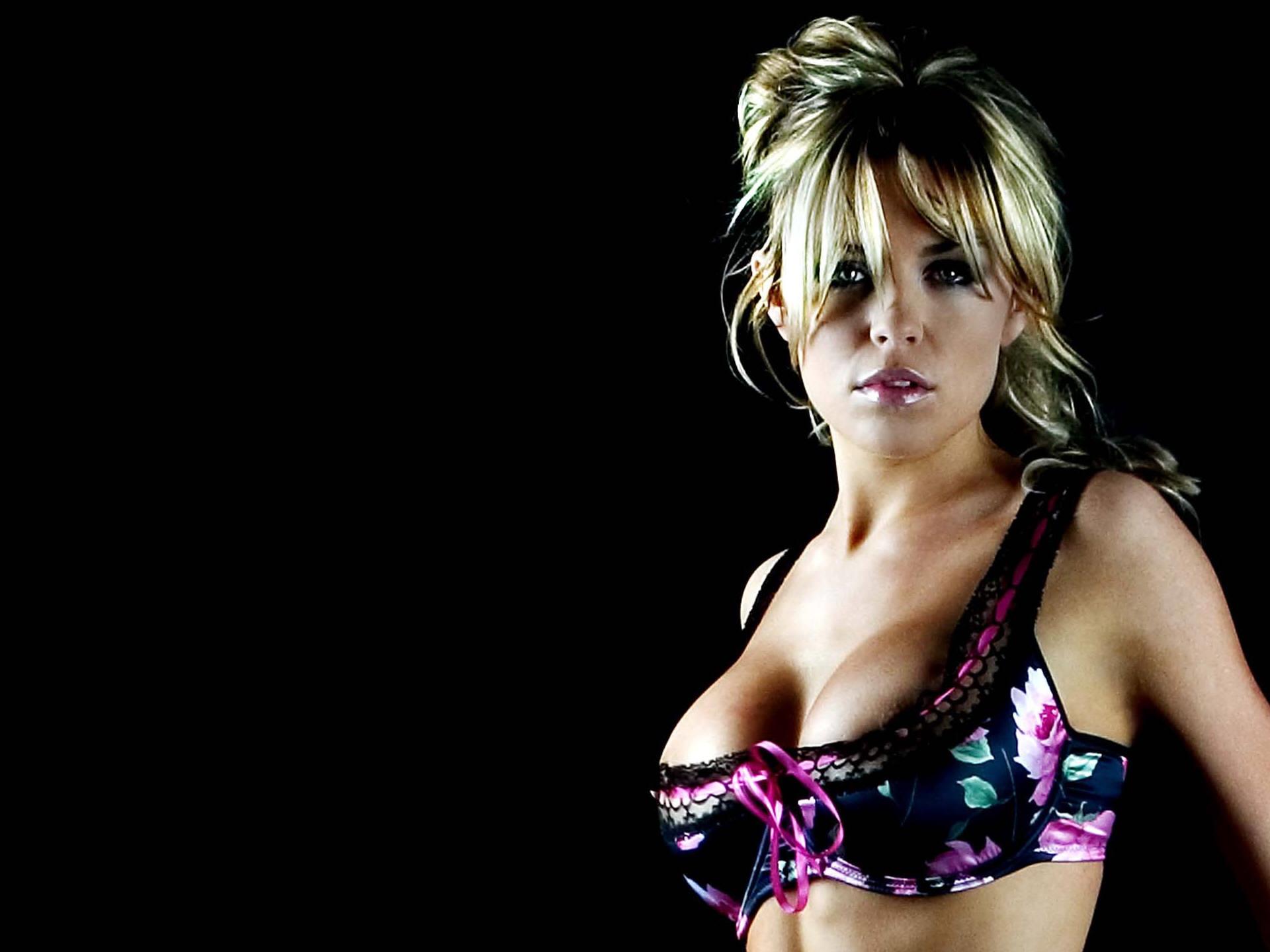 Abigail Clancy in lingerie