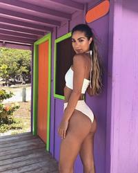 Erika Wheaton in a bikini - ass