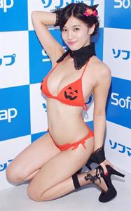 Shoko Takasaki in a bikini