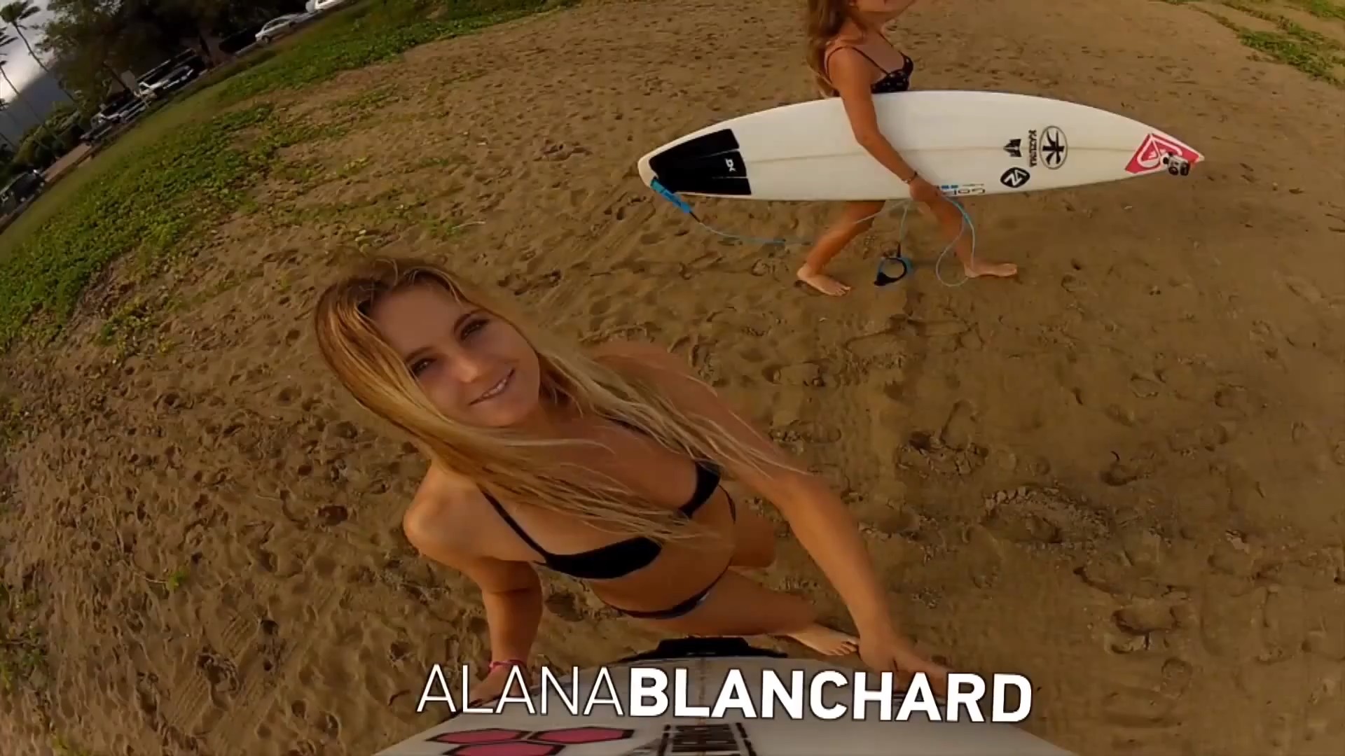 Alana Blanchard in a bikini