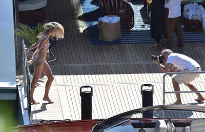 Josie Canseco in a bikini