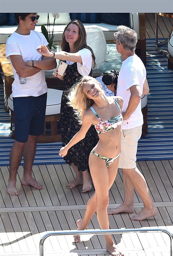 Josie Canseco in a bikini