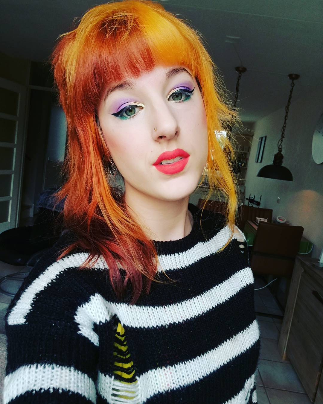 Anonymous taking a selfie