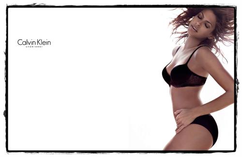 Eva Mendes in a bikini in lingerie