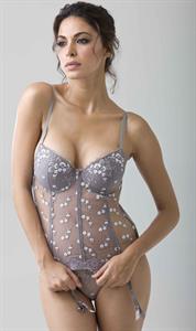 Moran Atias in lingerie