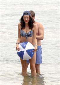 Demi Harman in a bikini