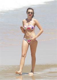 Demi Harman in a bikini