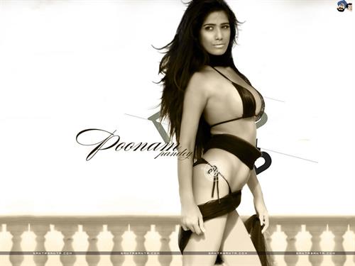 Poonam Pandey in a bikini