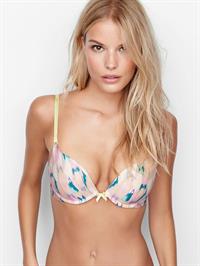 Alena Blohm in lingerie