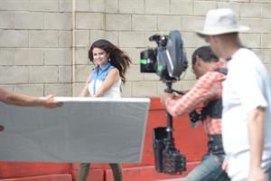Selena Gomez – Dream Out Loud shoot in Los Angeles 5/2/13