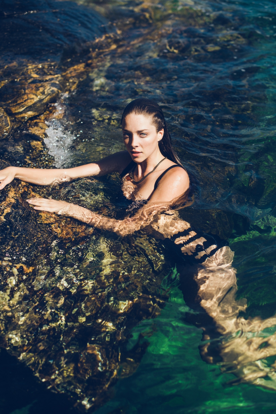 Nathalie Edenburg in a bikini