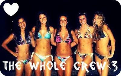 Anonymous in a bikini