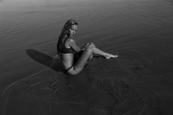 Abby Champion in a bikini