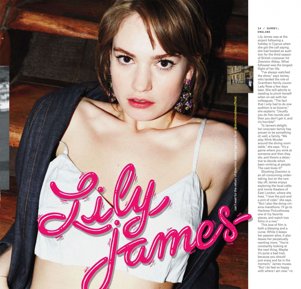 Lily James