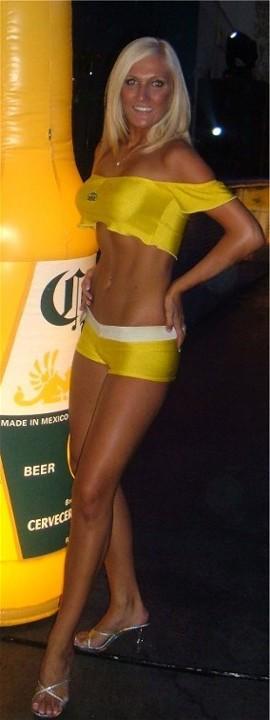 Ashley Lauren in a bikini