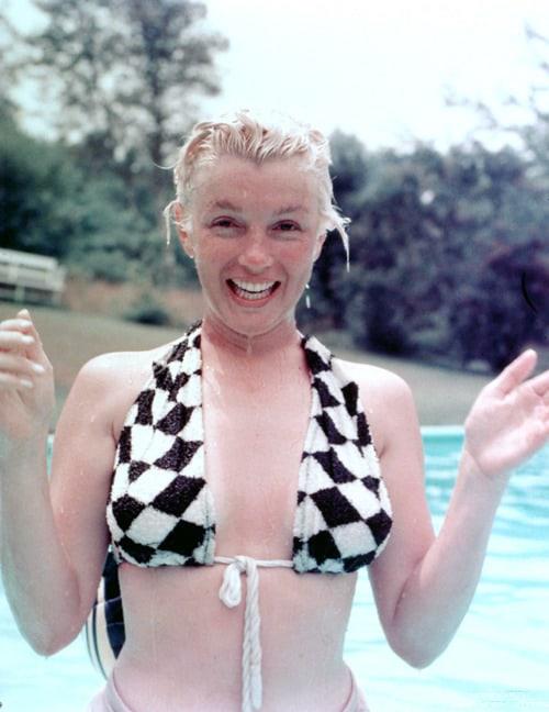 Marilyn Monroe in a bikini