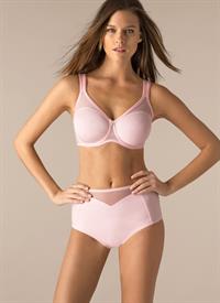 Kim Cloutier in lingerie