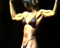 Rachel McLish in a bikini