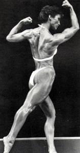 Rachel McLish in a bikini