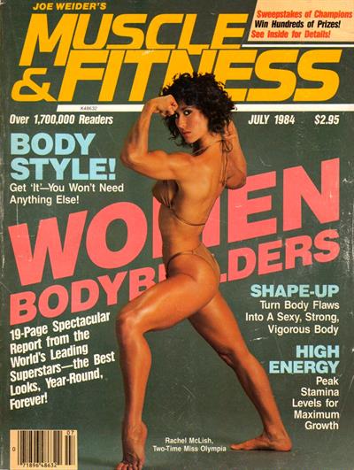 Rachel McLish in a bikini