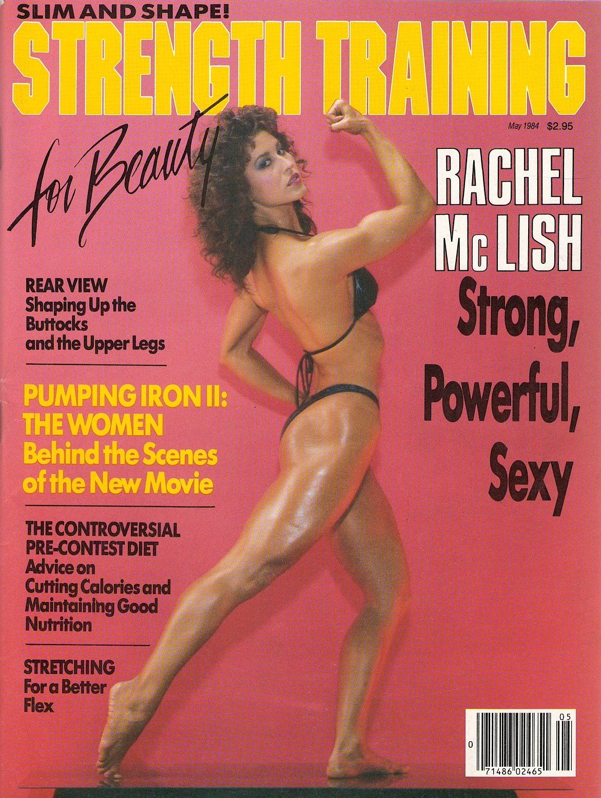 Rachel McLish in a bikini