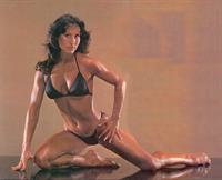 Rachel McLish in a bikini