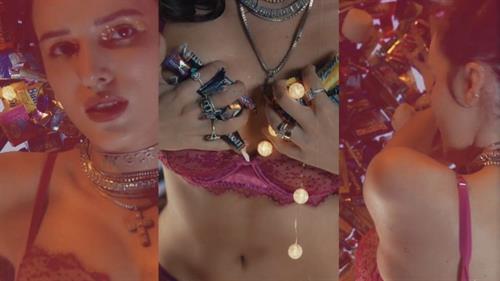 Pictures from Bella Thorne's  Thorne By Bella  shop.  November 2018