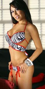 Jacqueline Angara in a bikini