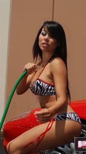 Jacqueline Angara in a bikini