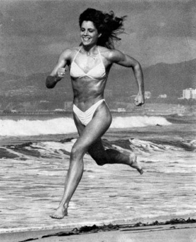 Candy Csencsits in a bikini