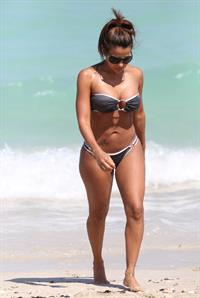 Vida Guerra in a bikini