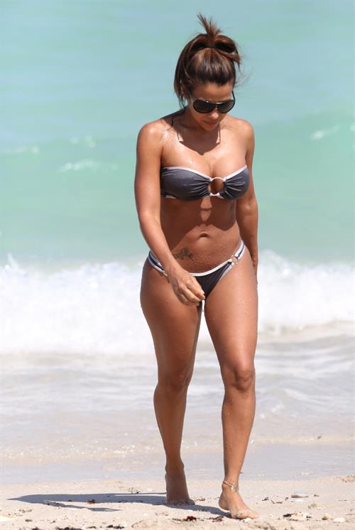 Vida Guerra in a bikini