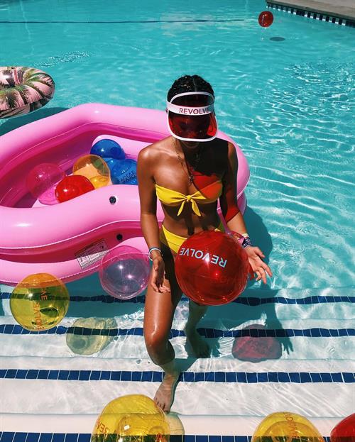 Aisha Jade in a bikini