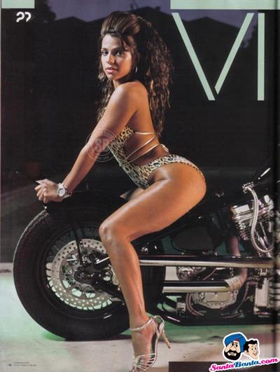 Vida Guerra in a bikini