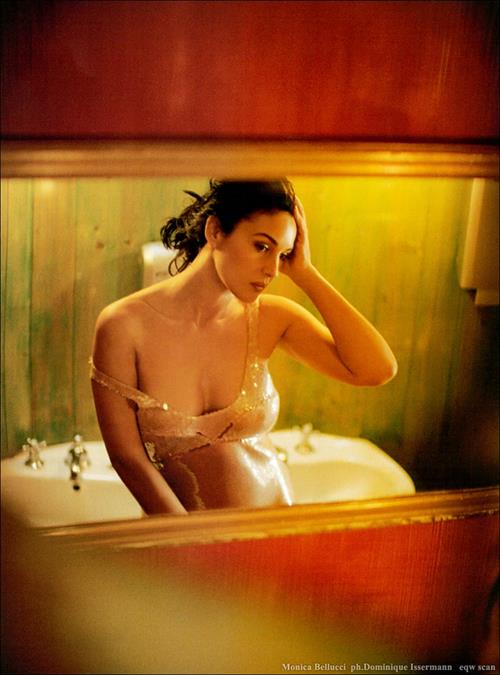 Monica Bellucci in lingerie