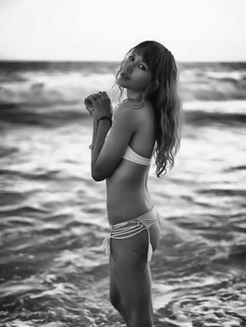 Brook Power in a bikini