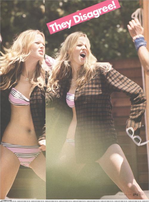 Anne Vyalitsyna in a bikini