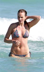 Anne Vyalitsyna in a bikini