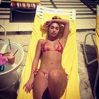 Chantel Jeffries in a bikini
