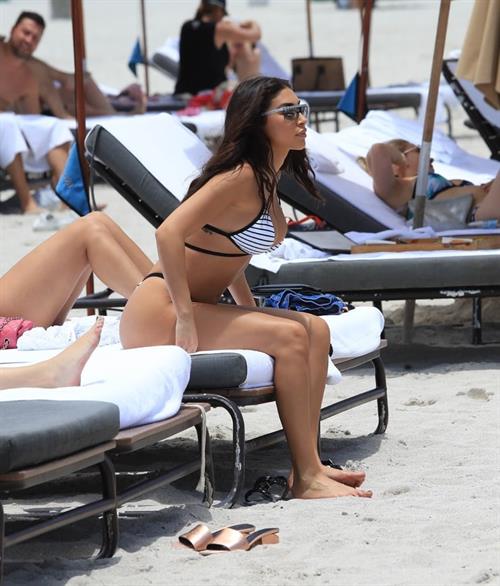 Chantel Jeffries in a bikini