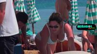 Kelly Brook in a bikini