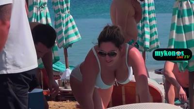 Kelly Brook in a bikini